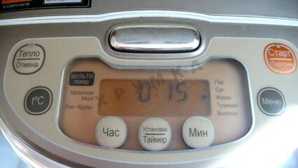 каша с грибами в мультиварке на воде