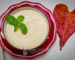 Кукурузная каша на молоке