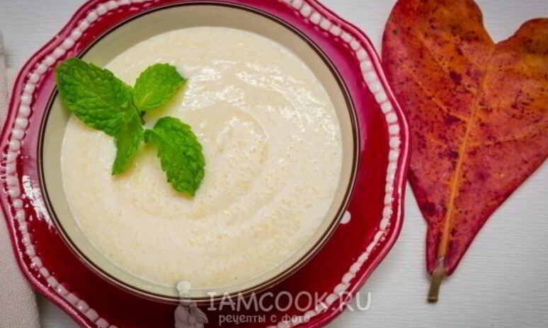 Рецепт кукурузная каша на молоке