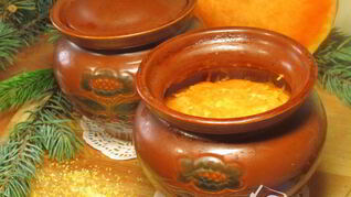 Кукурузная каша с тыквой