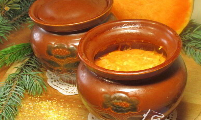 Рецепт кукурузная каша с тыквой