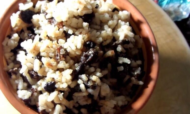 Рецепт кутья поминальная с изюмом из риса на поминки