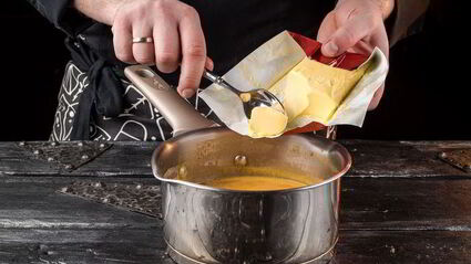 молочная каша ароматная тыква