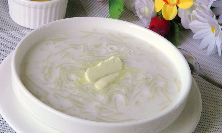 Рецепт молочная каша с вермишелью