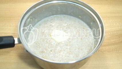 овсяная каша на молоке