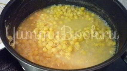 пряная гороховая каша с шафраном