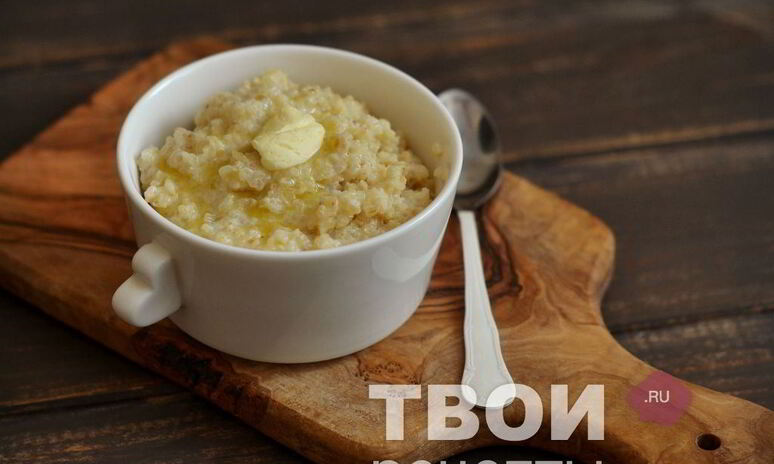 Рецепт пшеничная каша на молоке