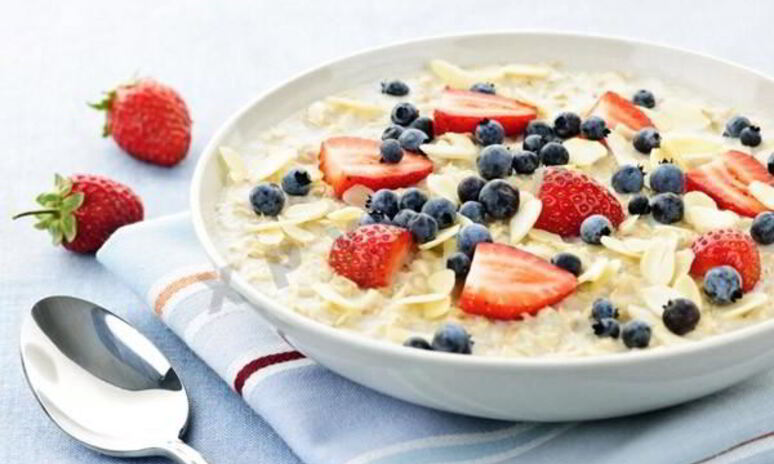 Рецепт пшеничная каша с фруктами