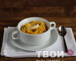 Пшенная каша с тыквой