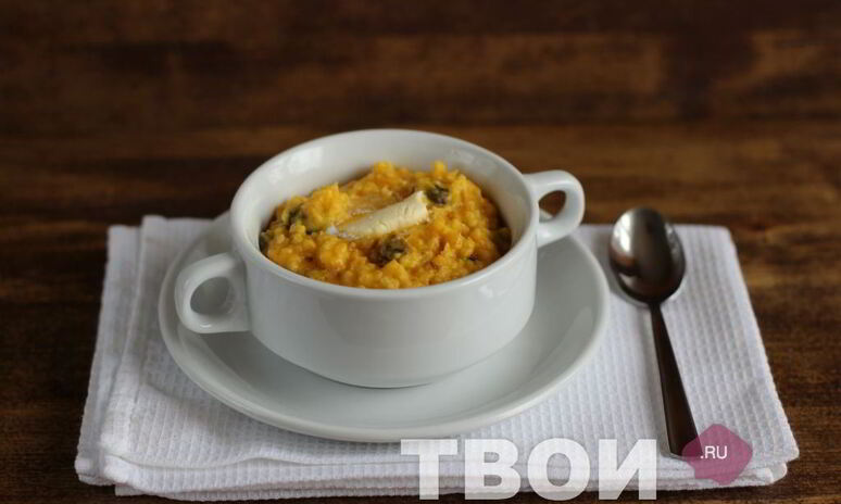 Рецепт пшенная каша с тыквой