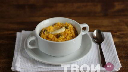 пшенная каша с тыквой