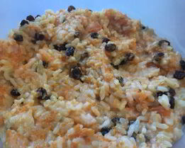 Тыквенная каша с рисом в мультиварке