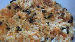 Тыквенная каша с рисом в мультиварке