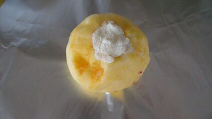 яблочная каша