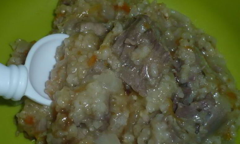 Рецепт ячневая каша на бараньей рульке