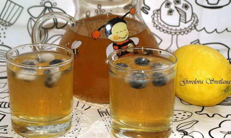 Рецепт чайный лимонад