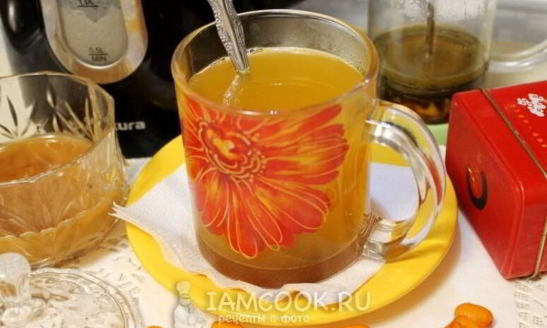 Рецепт облепиховый чай