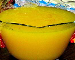 Гавайский пунш с шампанским