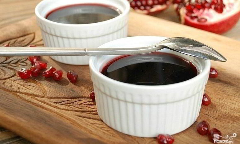 Рецепт гранатовый сироп