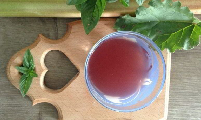 Рецепт кисель из ревеня