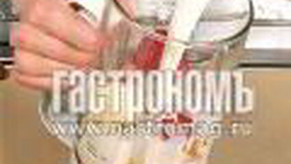 клубнично-банановый коктейль