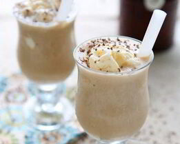 Коктейль Coffee Milkshake с шоколадным сиропом