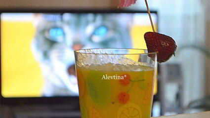 коктейль киви и манго