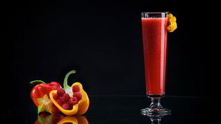 Коктейль-слинг Малина и перец