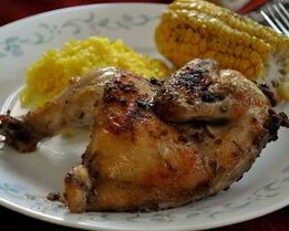 Куропатки с кленовым сиропом и специями