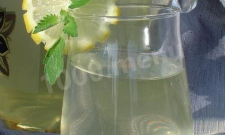 Рецепт лимонный тонизирующий напиток