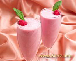 Малиновый коктейль