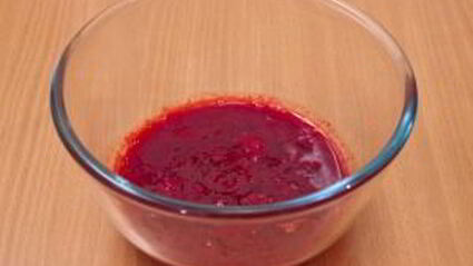 малиновый коктейль