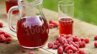 Малиновый сироп на зиму