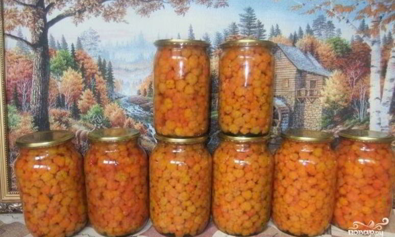 Рецепт морошка в сиропе