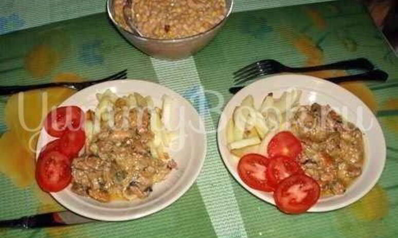 Рецепт морской коктейль с овощами