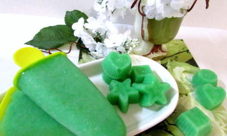 Рецепт огуречный лед с мятным сиропом