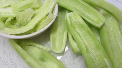 огуречный лед с мятным сиропом