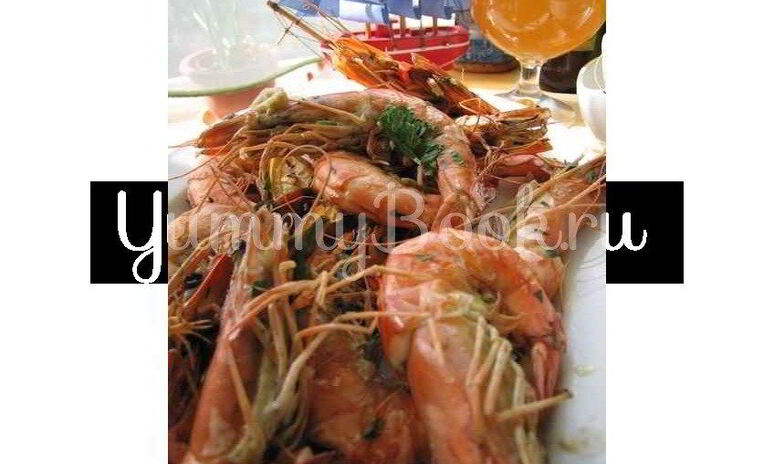 Рецепт пиво с креветками