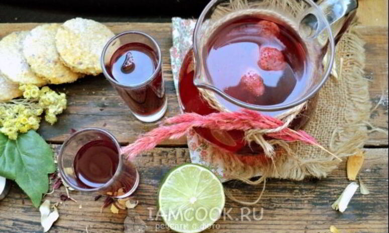 Рецепт пряный ягодный напиток