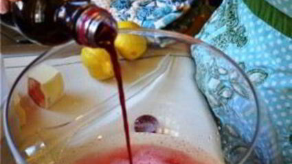 пунш с шампанским