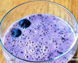 Бананово-черничный Смузи