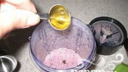 бананово-черничный смузи