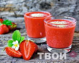 Клубничный смузи
