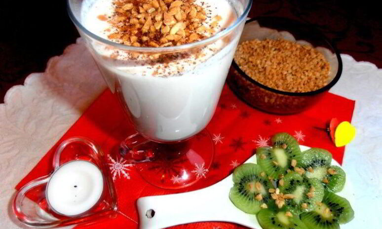 Рецепт творожный коктейль на завтрак