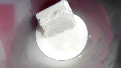 творожный коктейль на завтрак