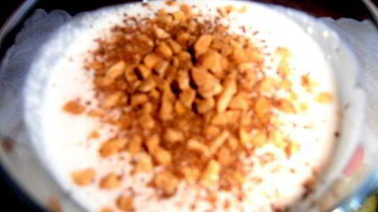 творожный коктейль на завтрак