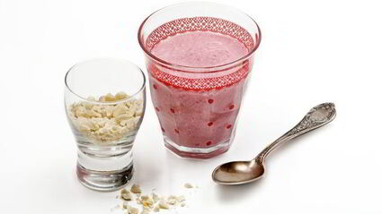 творожный коктейль