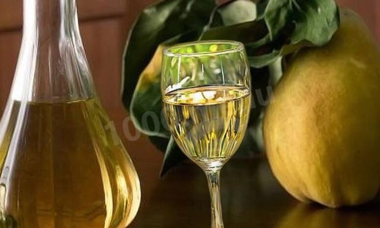 Рецепт вино из айвы