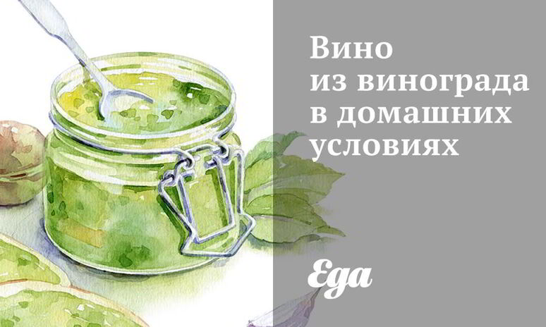 Рецепт вино из винограда