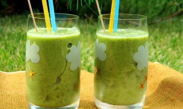 Рецепт зеленый коктейль антиоксидант